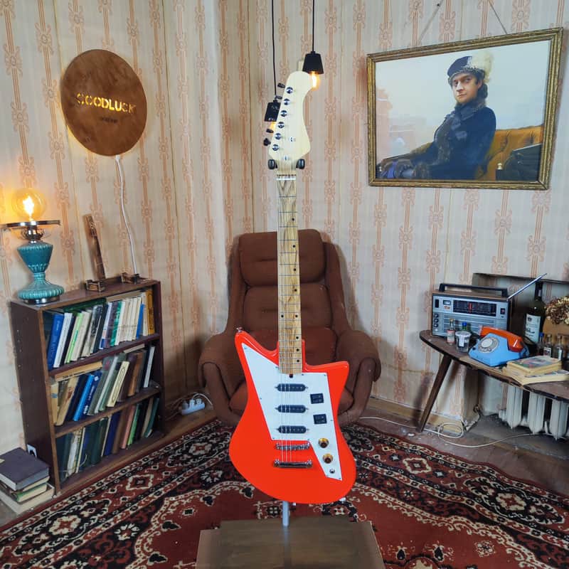 Odessa Style USSR Rare Vintage Electric Guitar Soviet Jazz image 1