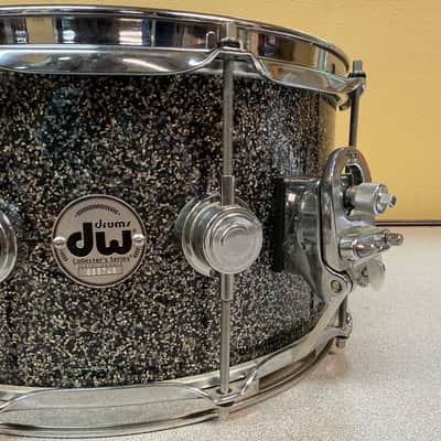 DW Collector's Series Maple Standard 14" x 7" Snare Drum Black Galaxy image 2