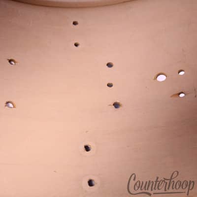 Leedy 20x14"Bass Drum Shell Blue Agate Wrap SlingerLeedy Slingerland Vintage 60s image 11