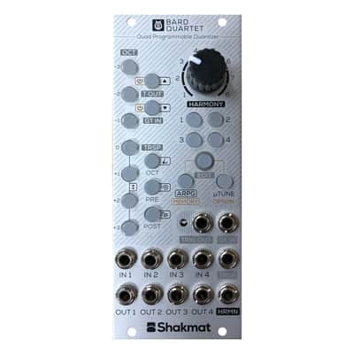 Shakmat Modular Bard Quartet Eurorack Quad Quantiser Module image 4