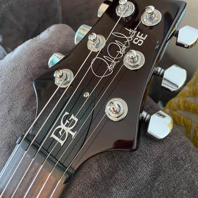 PRS SE DGT David Grissom Tremolo Signature 2023 - Present - Gold Top image 5