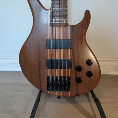 Peavey Grind Bass 5 NTB 5-String Neck-Thru Electric Bass - Mahogany image 1