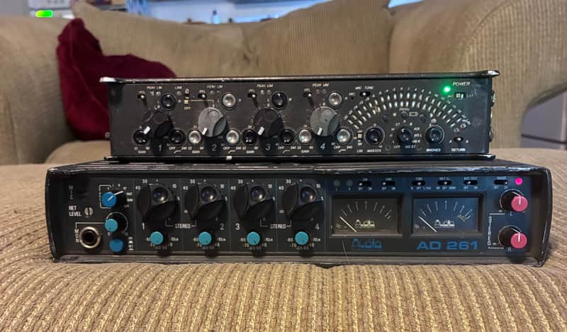 Sound Devices 442 AND Audio Developments AD 261 Field Mixer  LOT! image 1