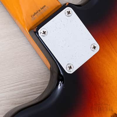 2002 Fender Jazzmaster ‘62 Vintage Reissue JM66-80 Sunburst, Japan CIJ image 15