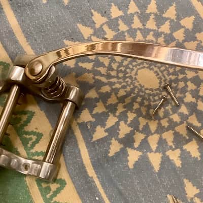 Bigsby LEFTY  left hand handed  USA B5 Vibrato Tailpiece for Flat Top image 8