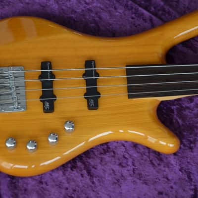 WARWICK Corvette RockBass Fretless/fine ebony fingerboard from 2007*MEC PU's made in Germany*sounds/plays/looks great*mint condition/one owner! image 2