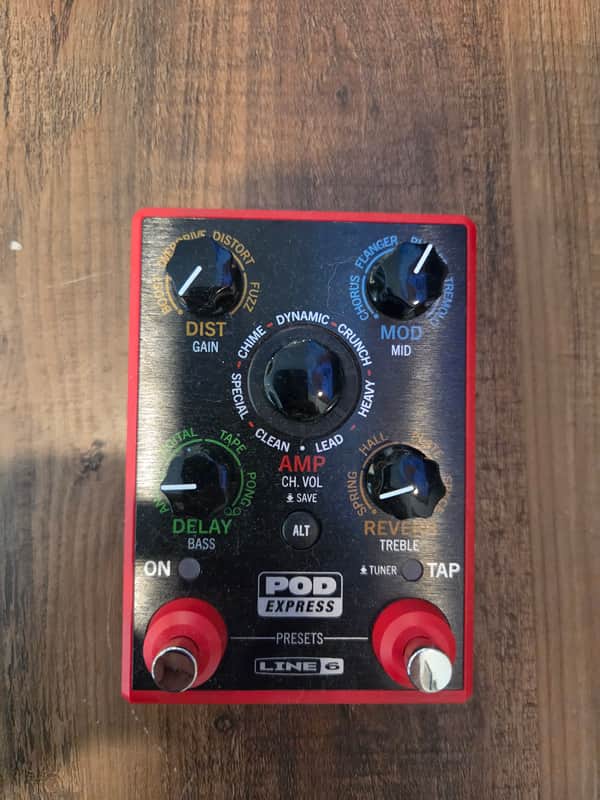 Line 6 POD Express 2024 - Present - Red / Black image 1