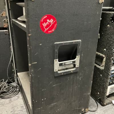 Vintage MIJ 80s Yamaha A4115H 100W Powered Speaker image 9