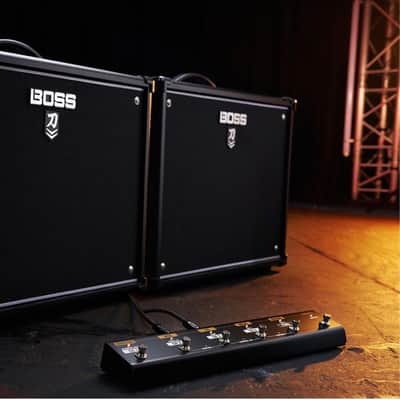 Boss GA-FC EX Expanded Floor Foot Controller Bundle w/2x Strukture S6P48 Wove... image 3