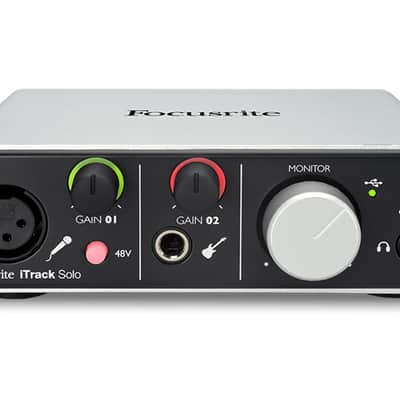 Focusrite iTrack Solo Lightning Audio Interface - B-Stock image 2