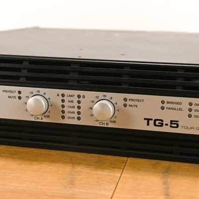Electro-Voice (EV) TG-5 120V 2-Channel Tour Grade Power Amplifier CG01YB2 image 3