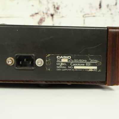 Vintage 1980s Casio Casiotone 101 CT-101 Synthesizer/Electric Keyboard image 12