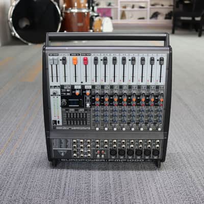 Behringer Europower PMP1000 500-Watt 12-Channel Powered Mixer with Effects image 7