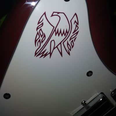 Cozart Firebird Style 2000's - Honeyburst Cozart Firebird-Style Killer Player in Beautiful Honeyburst, Pro Setup, Gigbag image 2