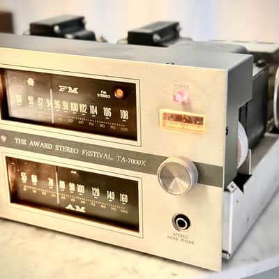 🎶✨ Harman Kardon TA-7000X Tube Stereo Receiver w/ Original Wood Case — Serviced, Tested, Manual Included image 13
