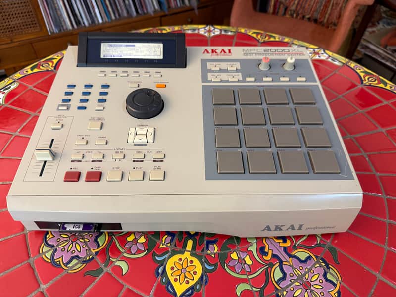 Akai MPC2000XL Upgraded CF Drive - New Pad Sensors - Maxed RAM image 1