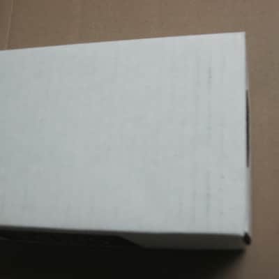 kind of lightly handled genuine Fulltone EMPTY BOX & printout copy of paperwork ONLY for Clyde Deluxe pedal (NO pedal) 2010s (specifically 2019) white box with black & white labels image 18