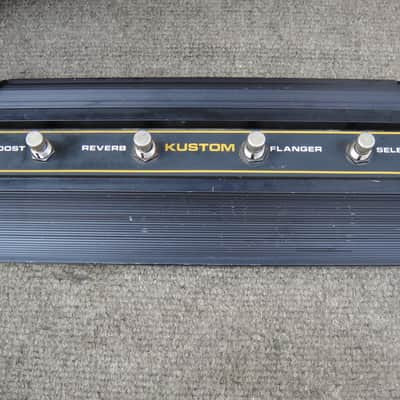 Vintage Kustom Studio 4 Valve 4V Tube Celestion Guitar Combo Amplifier w/ Footswitch RARE and CLEAN image 6