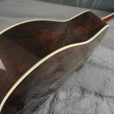 Morris TF-50SP Japan Acoustic Brazilian Rosewood w/ Hard Case image 20