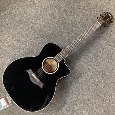 Taylor 214CE Deluxe Limited Edition Black Acoustic Guitar image 2