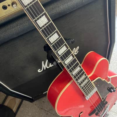 D'Angelico Premier EXL-1 with Ovangkol Fretboard 2019 - 2020 - Fiesta Red image 3