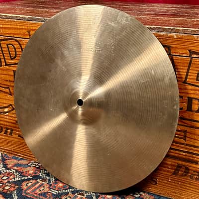 14" Paiste Formula 602 Pre-Serial 1960s Hi-Hat Cymbal Pair 790g/872g *Video Demo* image 8