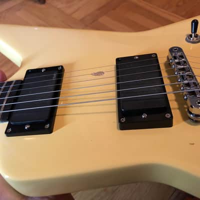 Gibson Explorer 1984 James Hetfield "More Beer" 1985 Aged Vintage White image 9