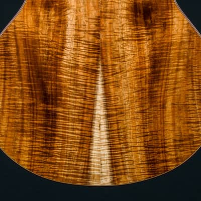 Bourgeois DBJ Figured Koa and Aged Tone Adirondack Spruce Sunburst Custom NEW - Sunburst image 21