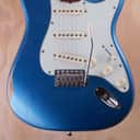 Fender Vintera Road‑Worn ’60s Stratocaster Electric Guitar in Lake Placid Blue