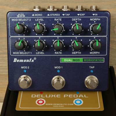 Demon Fx DemonFx Dual Mod Workstation Delay Reverb Tremolo Phaser