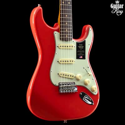 Fender American Vintage II 1961 Stratocaster Fiesta Red image 1