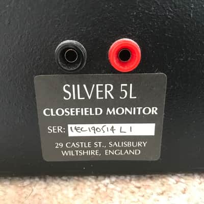 Silver 5L Close Field Studio Monitors 5L 2015 - Black image 4