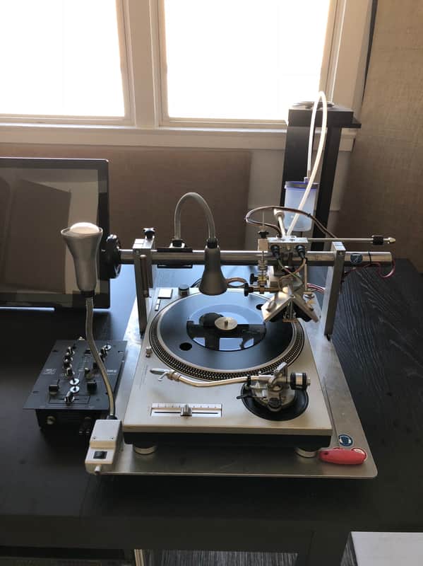Vinyl Record Cutter T560 2015 Silver | Reverb