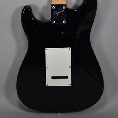 2009 Squier Bullet Stratocaster Black image 3