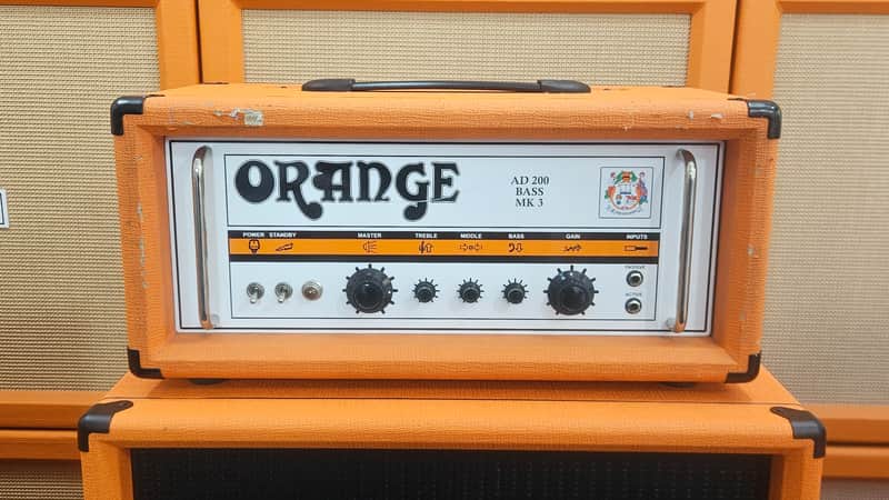 Orange AD200 Bass MK3 200-Watt Bass Amp Head - Orange image 1