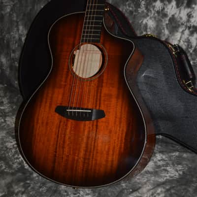 2022 Breedlove - Oregon Concert Bourbon CE Myrtlewood - Bourbon Burst image 1