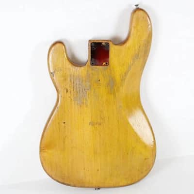 1959 Vintage Fender Precision Bass Pre-CBS Natural Alder ~Killer RELIC~ P-Bass 1950s USA image 4