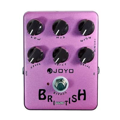 Joyo JF-16 British Sound Guitar Overdrive Effect Pedal image 2