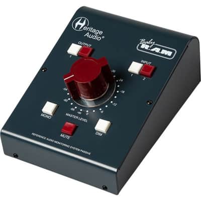 Heritage Audio Baby Ram Passive Studio Monitor Controller - Blue image 1