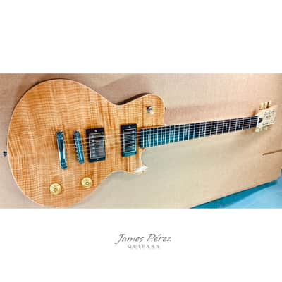All NEW! - James Perez Guitars - Handmade in U.S.A. by Me - Atlas SC - 24.75" - Suntan Flame - 2026 image 14