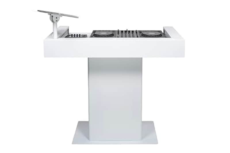 Headliner Malibu Portable DJ Booth (White) image 1