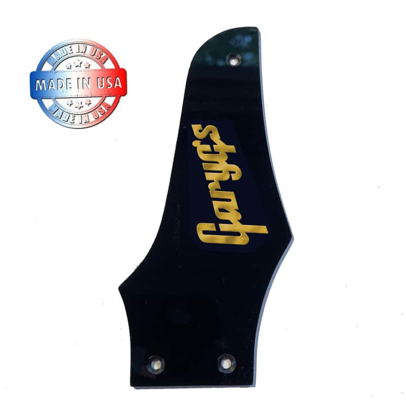 Black Repro Truss Rod Cover for 1994-2017 Gibson Thunderbird Reissue image 1