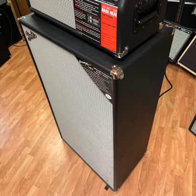 Fender Bassman 100T Head + 810 Neo Cab 2013 - Black image 2