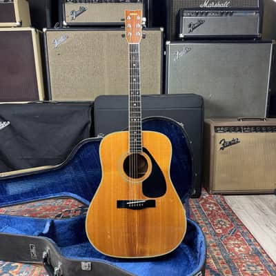 Yamaha FG350D Dreadnought  Solid Spruce Top Hard Case - 1981 image 9