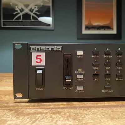 Ensoniq SQ-80m (SQ-80 internals in ESQm body) image 3