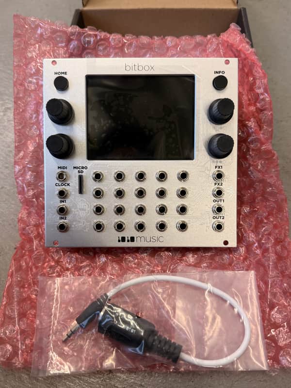 1010music Bitbox mk2 Sampler Module Eurorack - Silver image 1
