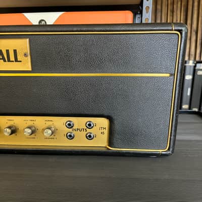 Marshall JTM45 - 1964 - GOLD BLOCK LOGO - NOS GLASS image 4