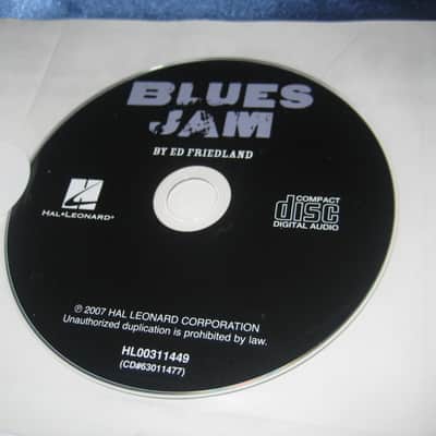 Hal Leonard  Play-Along Blues Jam Book  For All Instruments w/ CD 24 Pages image 4
