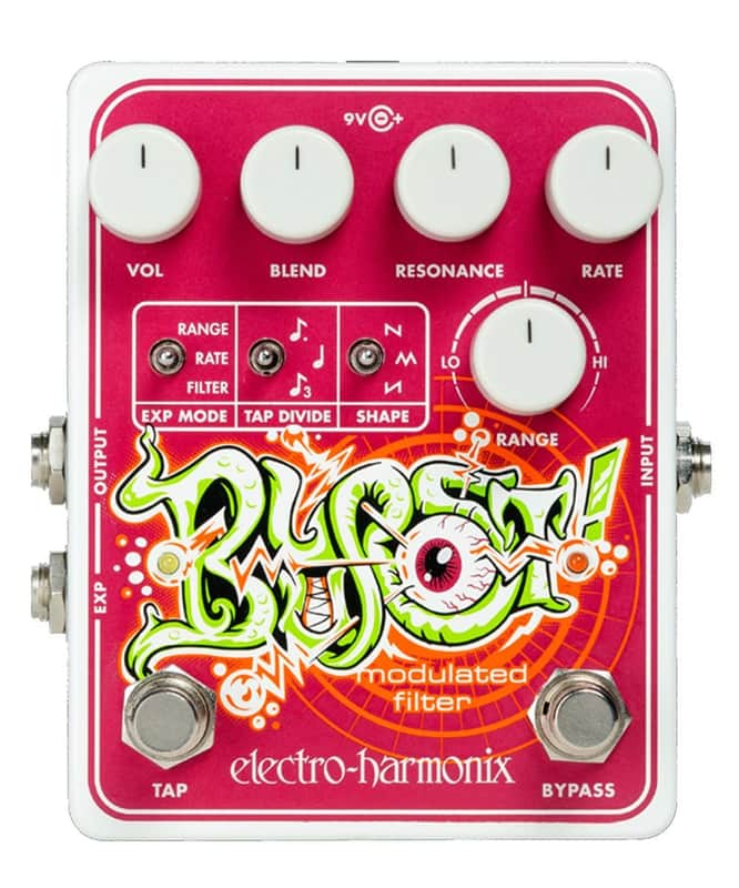 Electro-Harmonix Blurst Modulated Filter pedal w/9v power supply image 1