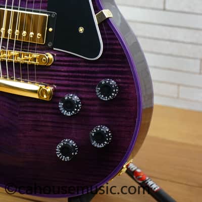 Gibson Custom Shop Les Paul Custom Figured - Purple Widow image 3